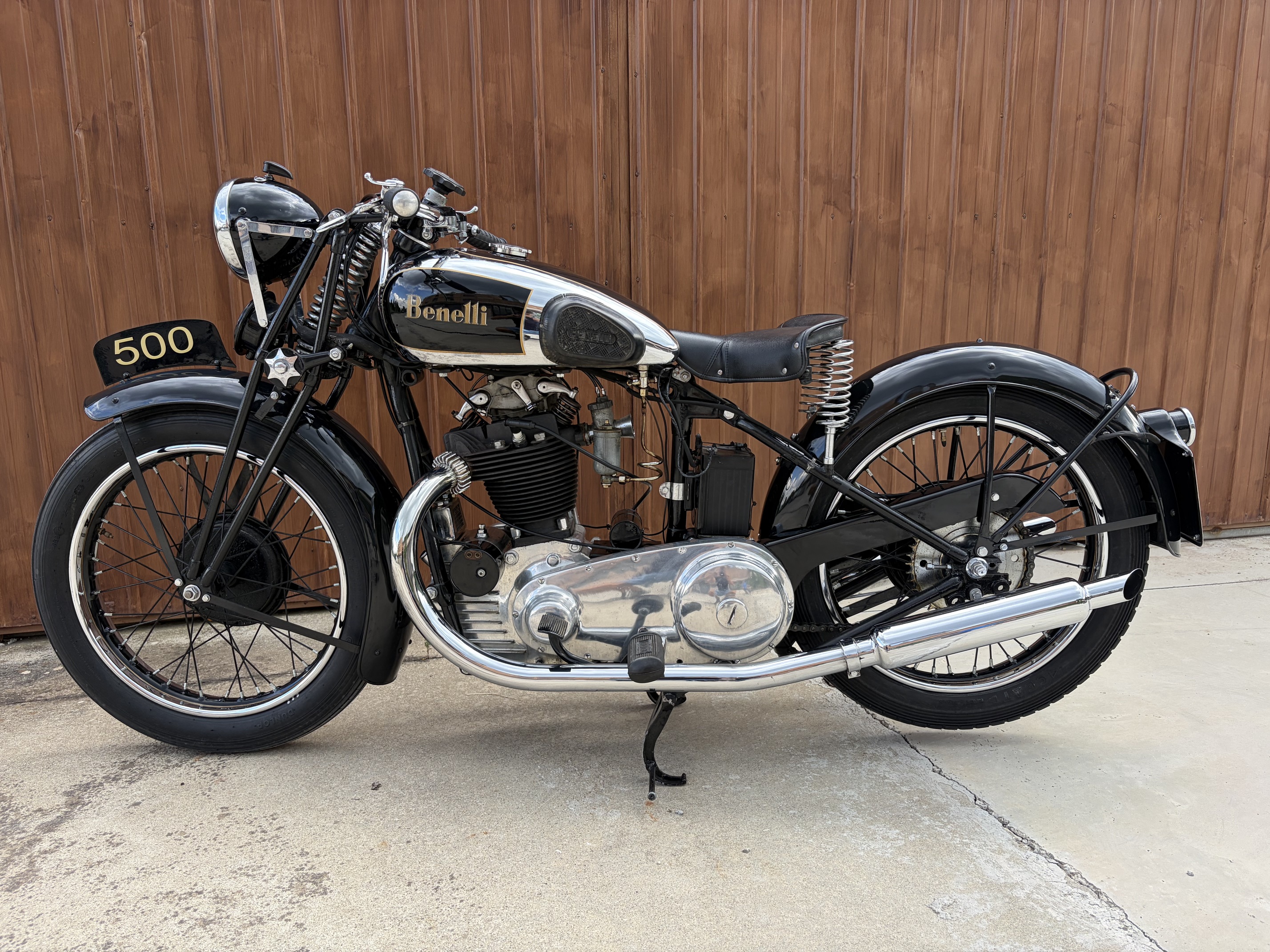 1937 Benelli 500 4 TN – A Restored Masterpiece from the Golden Age of Italian Motorcycling